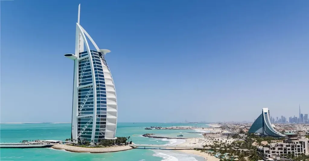 Burj Al Arab - famous landmarks and tourist attractions in Dubai